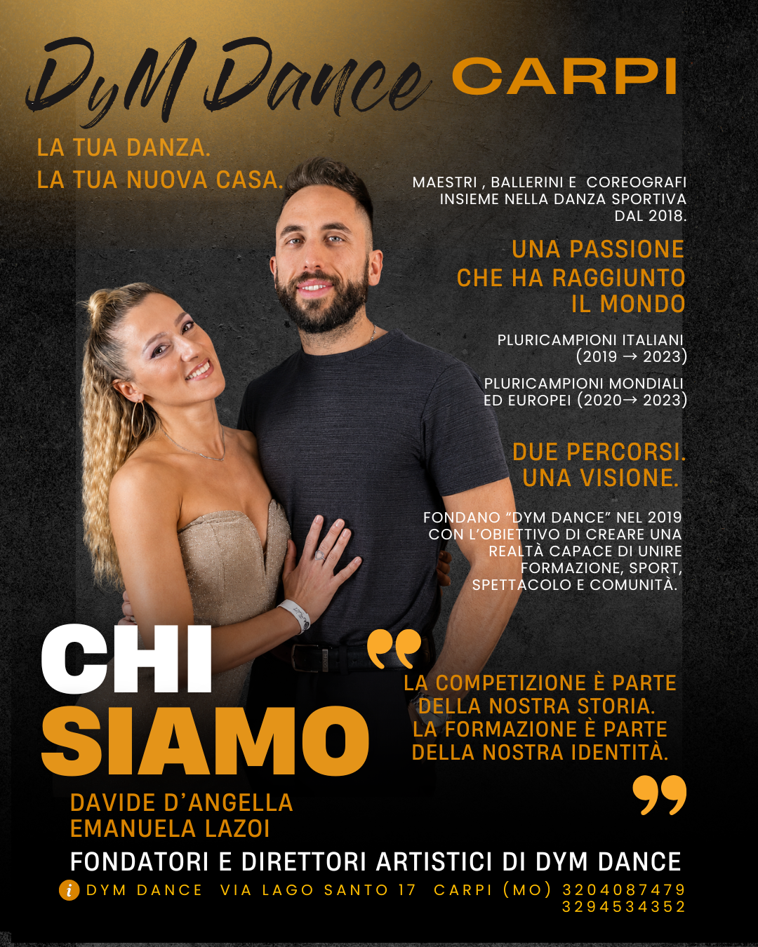 Davide D'Angella ed Emanuela Lazoi - DYMDANCE
